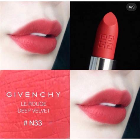 orange sable givenchy|Givenchy le rouge deep velvet.